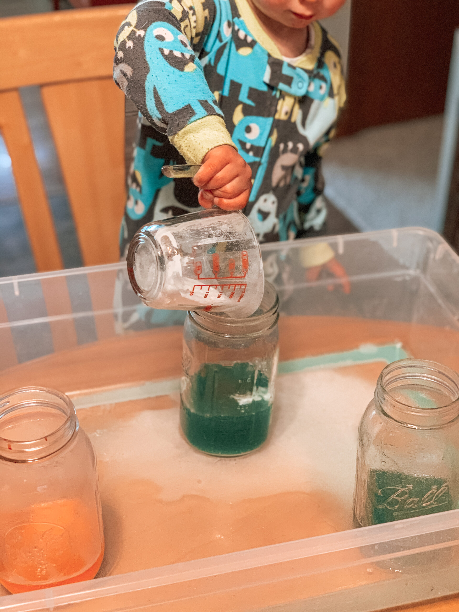 baking soda and vinegar experiment